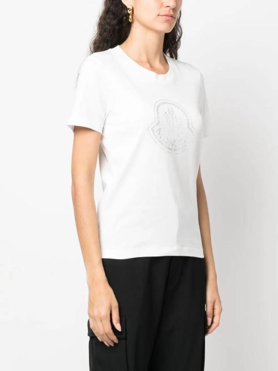  몽클레어 반팔 티셔츠 I20938C00034829FB white - MONCLER