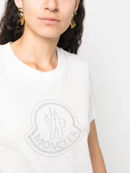  몽클레어 반팔 티셔츠 I20938C00034829FB white - MONCLER