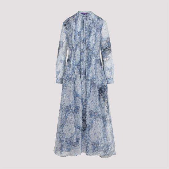 25SS 랄프 로렌 롱 원피스 290975283001 BLUE - RALPH LAUREN