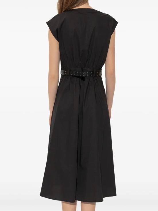 25SS 마이클 코어스 미디 원피스 MS5830KF4C 001 black - MICHAEL KORS