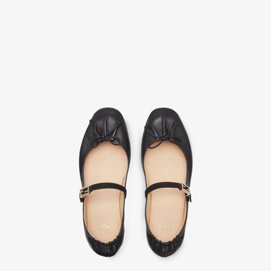 25SS 펜디 플랫 슈즈 8F8689NBA F0QA1 BLACK - FENDI