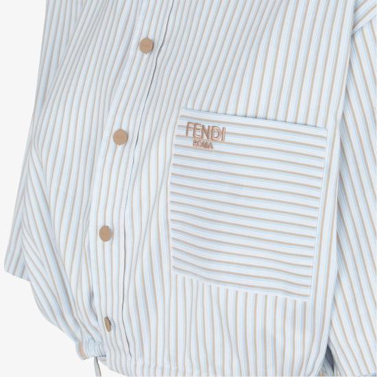 25SS 펜디 셔츠 FS8241AQ3L F1SA1 BLUE - FENDI
