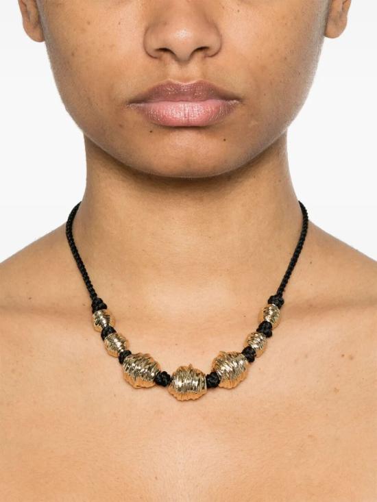 25SS 생로랑 목걸이/팬던트 820742G251K 1000 BLACK - SAINT LAURENT