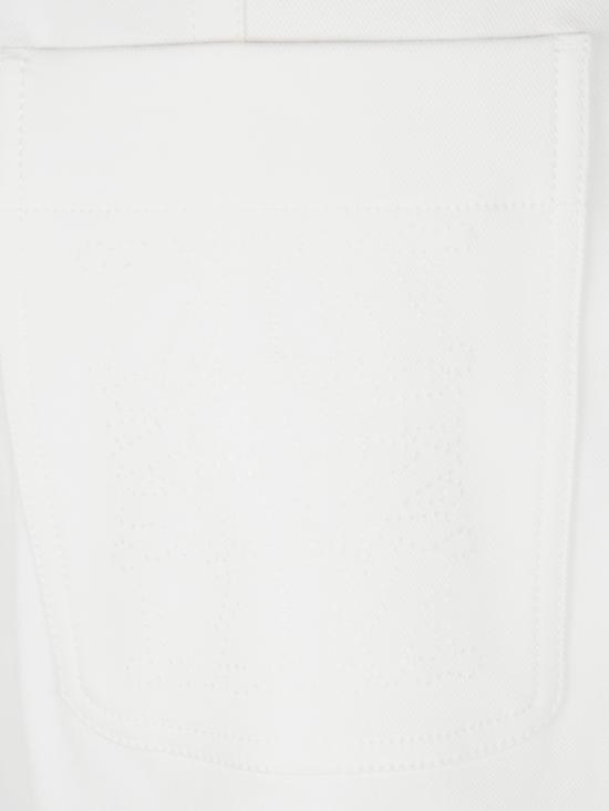 25SS 막스마라 스트레이트 팬츠 2511131042600 001 WHITE - MAX MARA