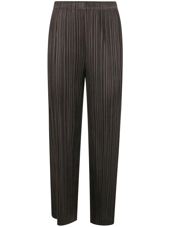 25SS 플리츠플리즈 스트레이트 팬츠 PP56JF383 18 GREY