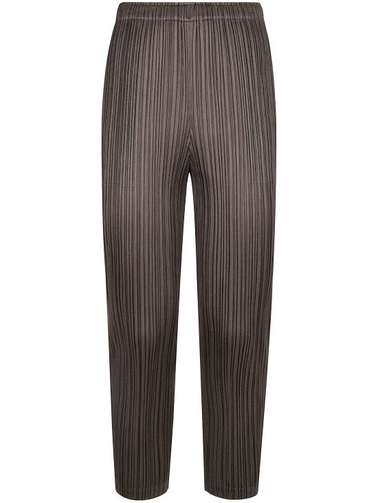 25SS 플리츠플리즈 스트레이트 팬츠 PP56JF381 18 GREY