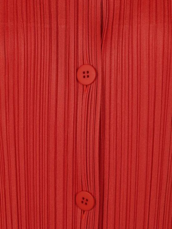 25SS 플리츠플리즈 스웨터 PP56JA124 RED - PLEATS PLEASE