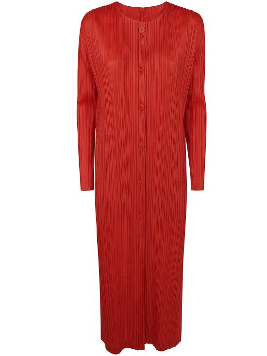 25SS 플리츠플리즈 스웨터 PP56JA124 RED