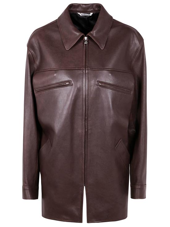 25SS 오라리 자켓 A25SB02LV BROWN