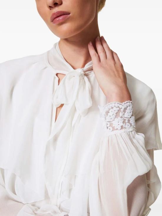 25SS 트윈셋 셔츠 251TP2741 00282 WHITE - TWINSET