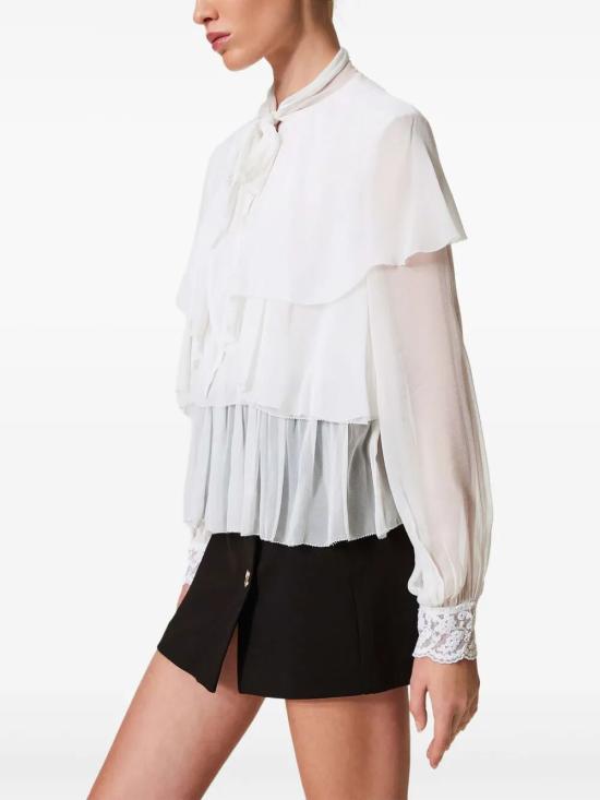 25SS 트윈셋 셔츠 251TP2741 00282 WHITE - TWINSET