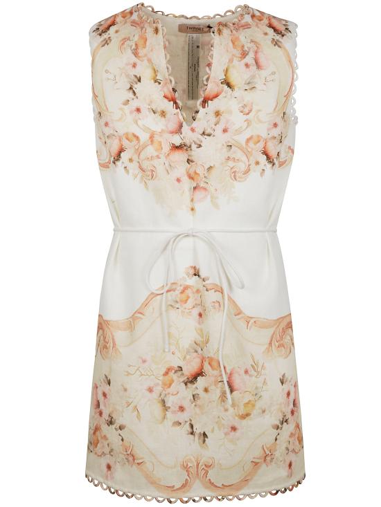 25SS TWIMSET 숏 원피스 251TT2441 RED