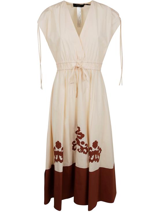 25SS TWIMSET 미디 원피스 251TT2422 12509 PINK PURPLE - OTHER BRANDS