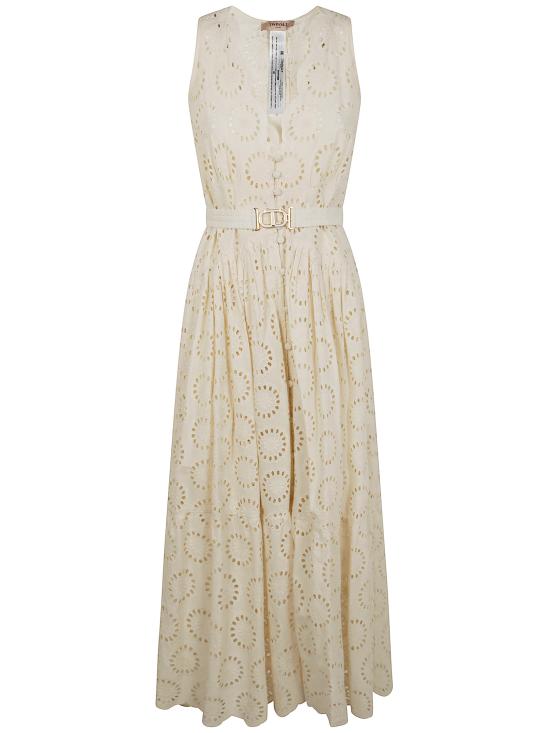 25SS 트윈셋 미디 원피스 251TT2360 00282 WHITE