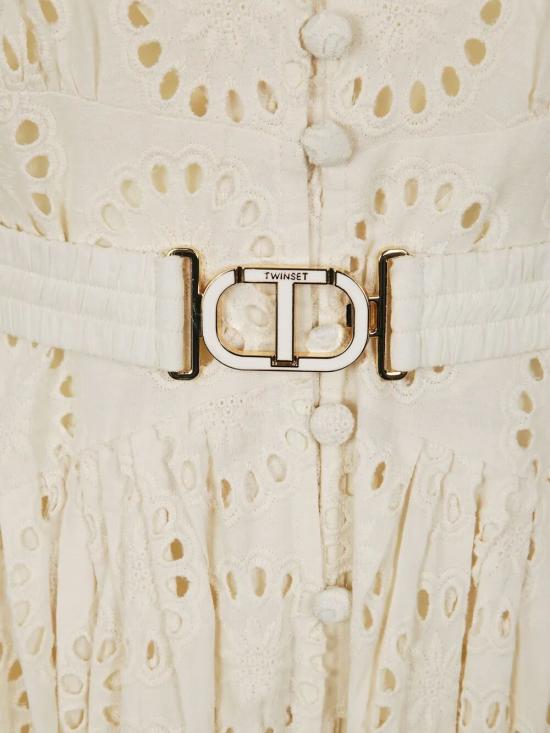 25SS 트윈셋 미디 원피스 251TT2360 00282 WHITE - TWINSET