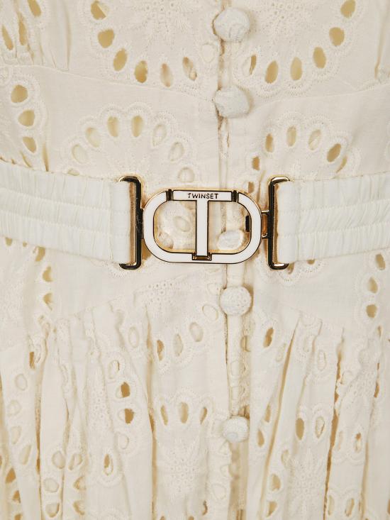 25SS 트윈셋 미디 원피스 251TT2360 00282 WHITE - TWINSET