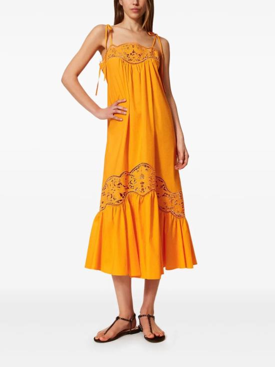 25SS 트윈셋 미디 원피스 251TT2331 12366 YELLOW ORANGE - TWINSET