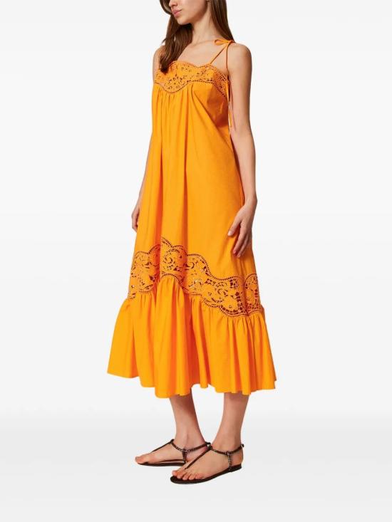 25SS 트윈셋 미디 원피스 251TT2331 12366 YELLOW ORANGE - TWINSET