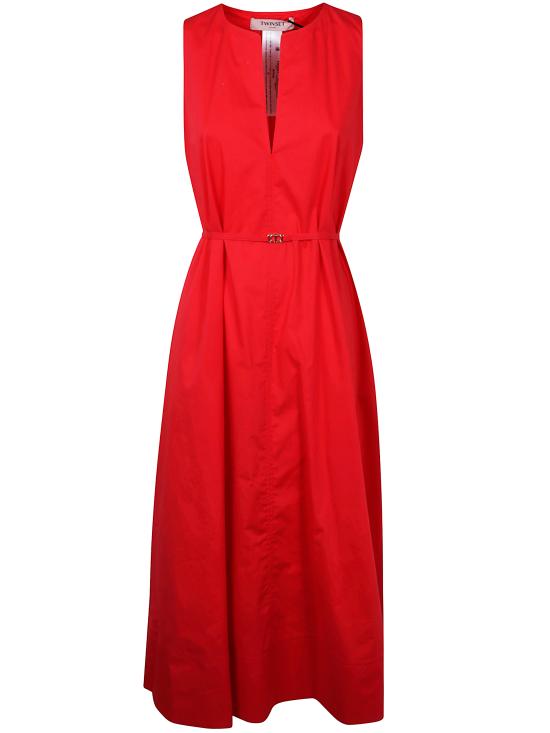 25SS 트윈셋 미디 원피스 251TT2221 12365 RED