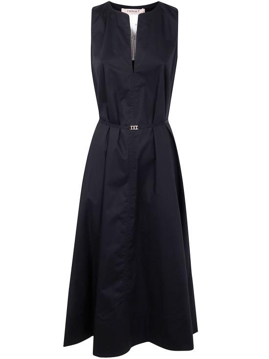 25SS 트윈셋 미디 원피스 251TT2221 00006 BLACK