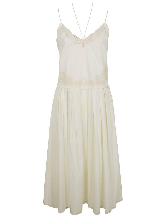 25SS 트윈셋 미디 원피스 251TT2160 00018 WHITE - TWINSET