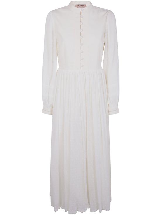 25SS TWIMSET 롱 원피스 251TP2063 WHITE
