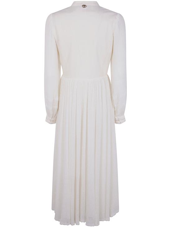 25SS TWIMSET 롱 원피스 251TP2063 WHITE - TWINSET