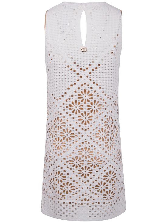 25SS 트윈셋 미디 원피스 251TT3205 00282 WHITE - TWINSET