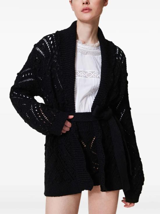 25SS 트윈셋 스웨터 251TP3543 00006 BLACK - TWINSET