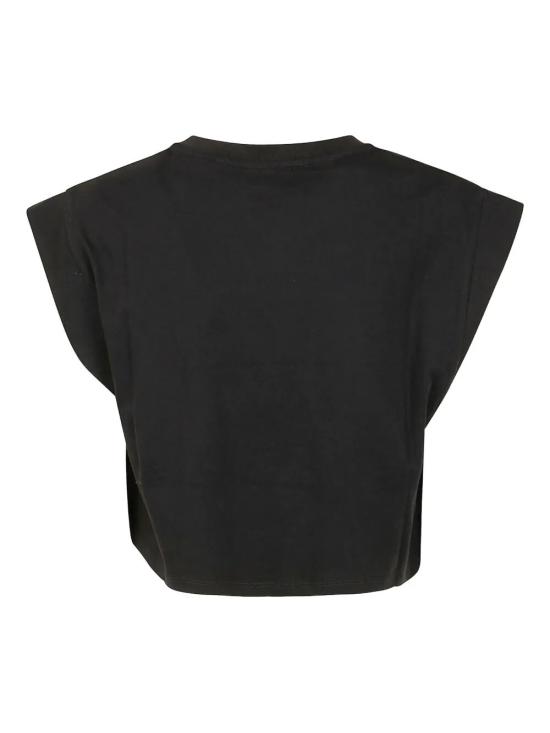 25SS 트윈셋 반팔 티셔츠 251TT2043 00006 BLACK - TWINSET