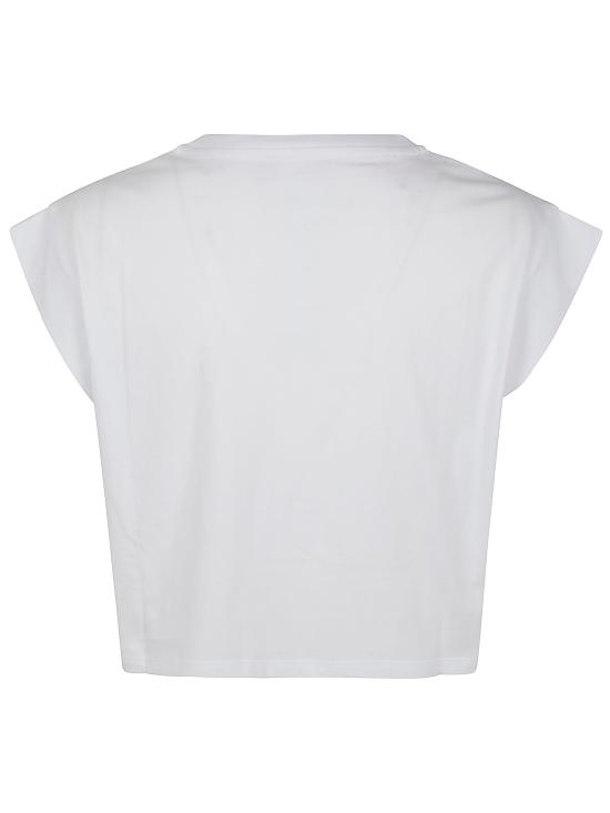 25SS 트윈셋 반팔 티셔츠 251TT2043 00001 WHITE - TWINSET