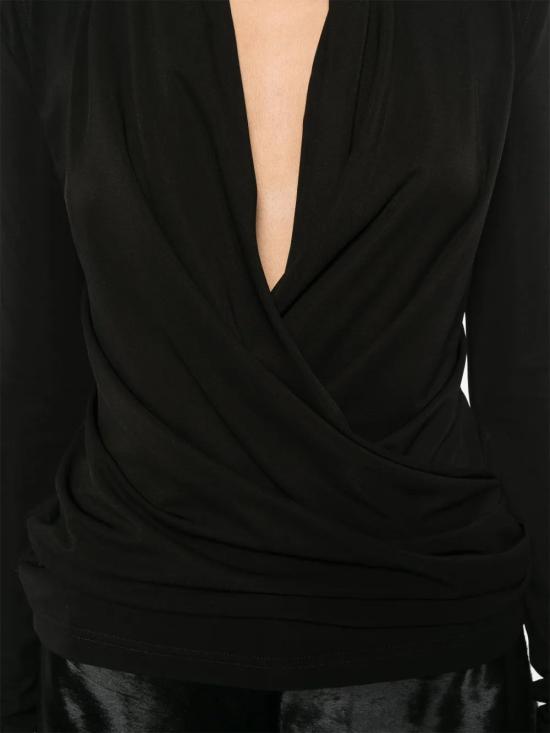 25SS 토템 반팔 티셔츠 252WRT0443FB0162 BLACK 001 - TOTEME