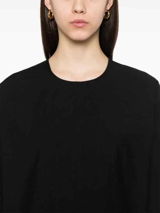 25SS 토템 긴팔 티셔츠 252WRT0431FB0374 BLACK 001 - TOTEME