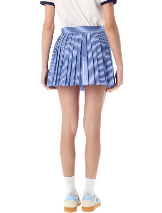 25SS 스포티앤리치 숏 스커트 25PSK018612302ST02 3896 BLUE STRIPES - SPORTY & RICH