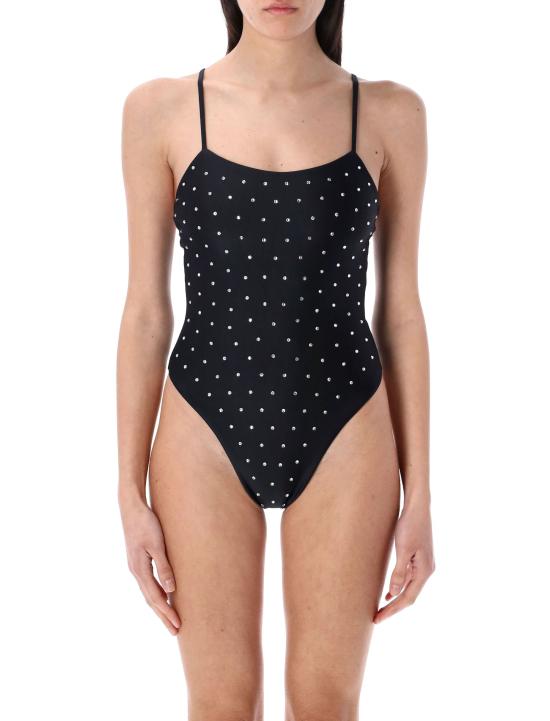 25SS SWIM BY DI 원피스 수영복 25PCRYSTALSWIMSUIT BLACK