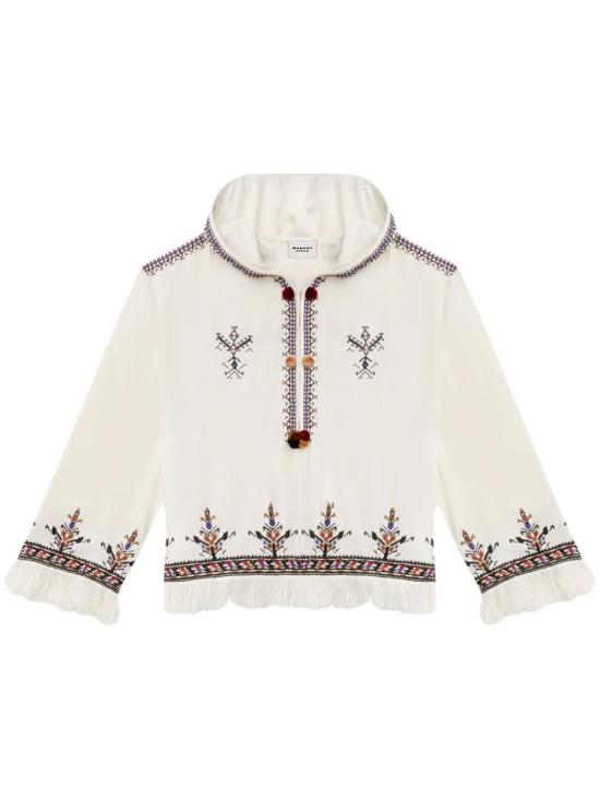 25SS 이자벨마랑에뚜왈 반팔 티셔츠 HT0543FAC1J10E23EC ECRU