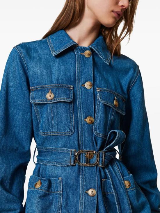 25SS 트윈셋 자켓 251TP2610 01611 BLUE - TWINSET