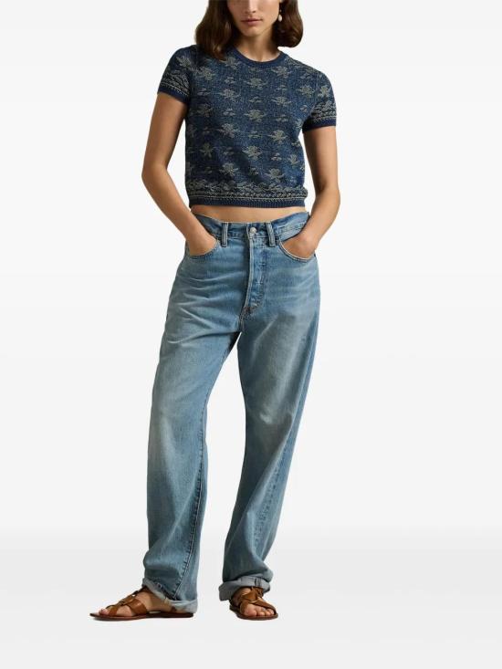  폴로 랄프로렌 반팔 티셔츠 211959274001 blue - POLO RALPH LAUREN