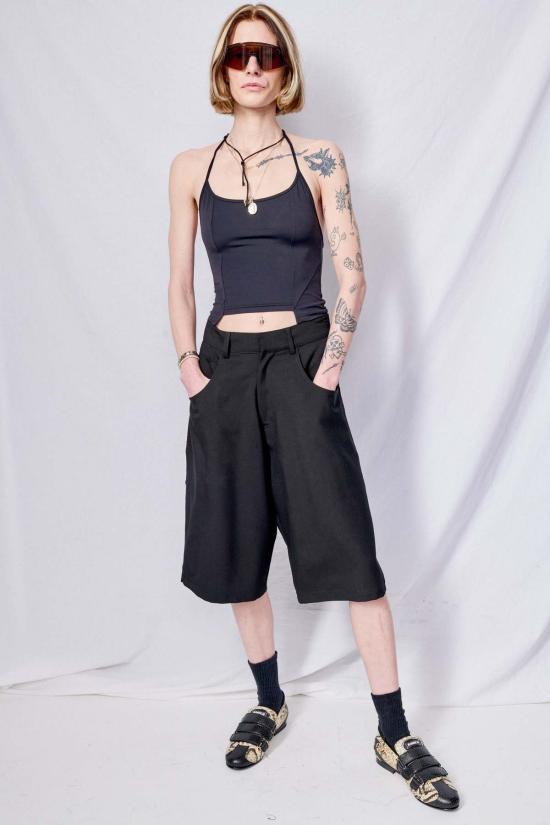  어셈블리 뉴욕 숏팬츠 어셈블리 블랙 수팅 페인터 숏 - ASSEMBLY NEW YORK