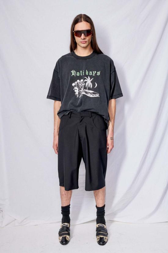  어셈블리 뉴욕 숏팬츠 어셈블리 블랙 수팅 페인터 숏 - ASSEMBLY NEW YORK