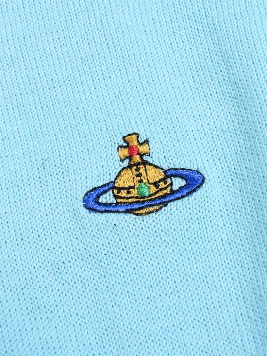  비비안웨스트우드 스웨터 비비안 웨스트우드 비아 탑 아쿠아 - VIVIENNE WESTWOOD