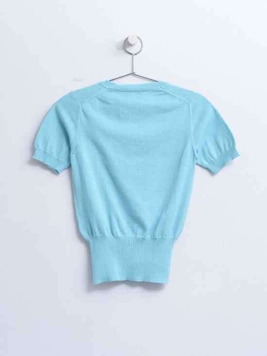  비비안웨스트우드 스웨터 비비안 웨스트우드 비아 탑 아쿠아 - VIVIENNE WESTWOOD