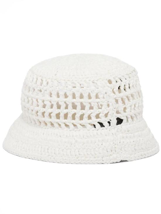 프라다 모자 1HC1372A2T white - PRADA