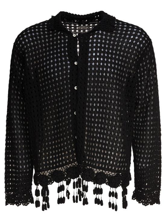 25SS 보디 긴팔 셔츠 MRS25KT054BLACK Black