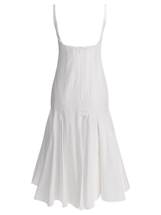25SS 자크뮈스 미디 원피스 251DR2241520100 White - JACQUEMUS