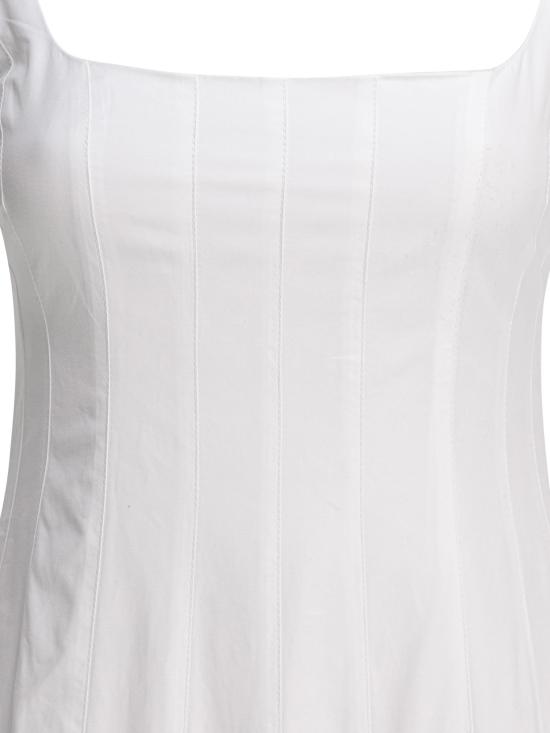 25SS 자크뮈스 미디 원피스 251DR2241520100 White - JACQUEMUS
