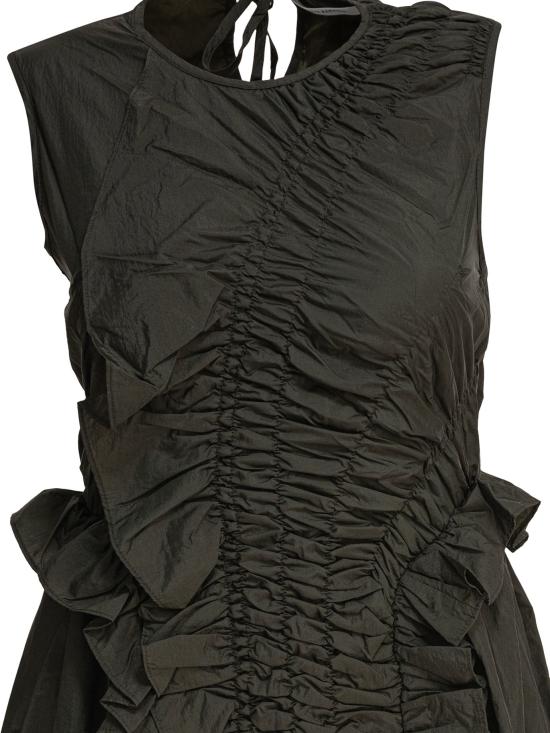 25SS 세실리아 반센 미디 원피스 1 25RTW10031OLE DRESSPINE GREEN Green - CECILIE BAHNSEN