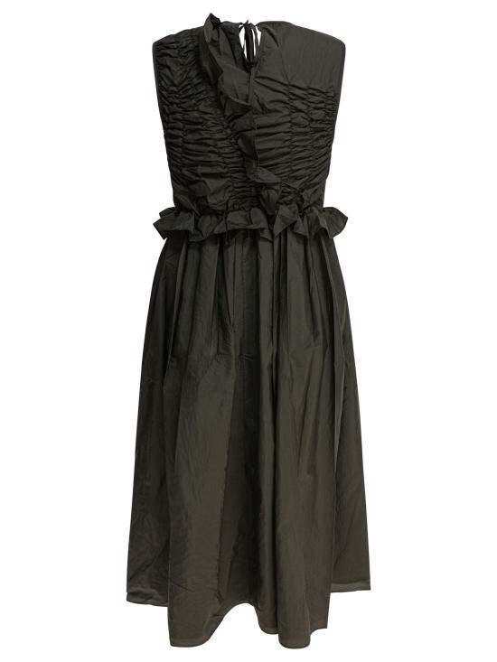 25SS 세실리아 반센 미디 원피스 1 25RTW10031OLE DRESSPINE GREEN Green - CECILIE BAHNSEN