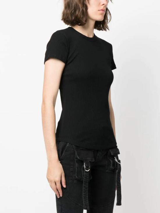  이자벨마랑 반팔 티셔츠 TS0111FAA2N39I black - ISABEL MARANT