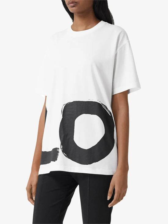  버버리 반팔 티셔츠 8037303 white - BURBERRY